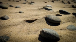 beach-sand-stones