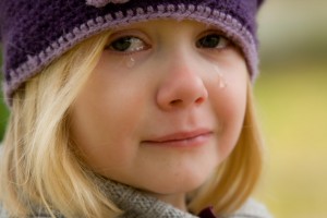 girl crying