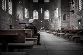 alone-in-church