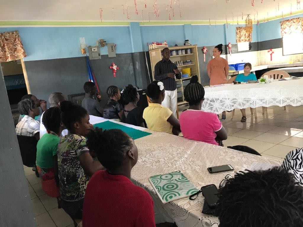 teaching orphanage staff